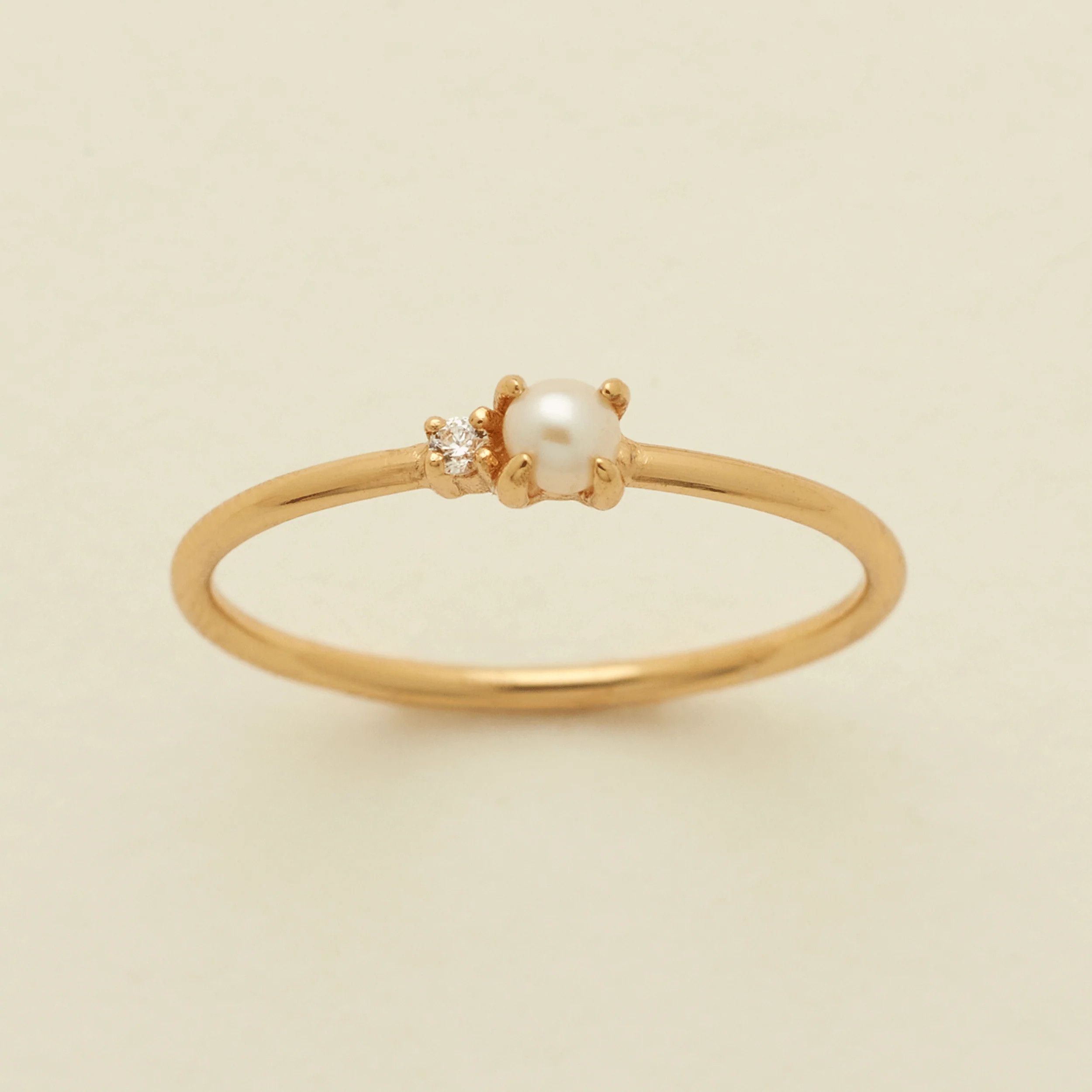 Petite Pearl Ring | Made By Mary | Made By Mary