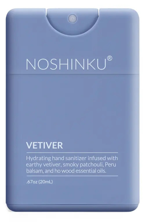 NOSHINKU Refillable Vetiver Hydrating Pocket Hand Sanitizer in Vetiver-Patchouli at Nordstrom | Nordstrom