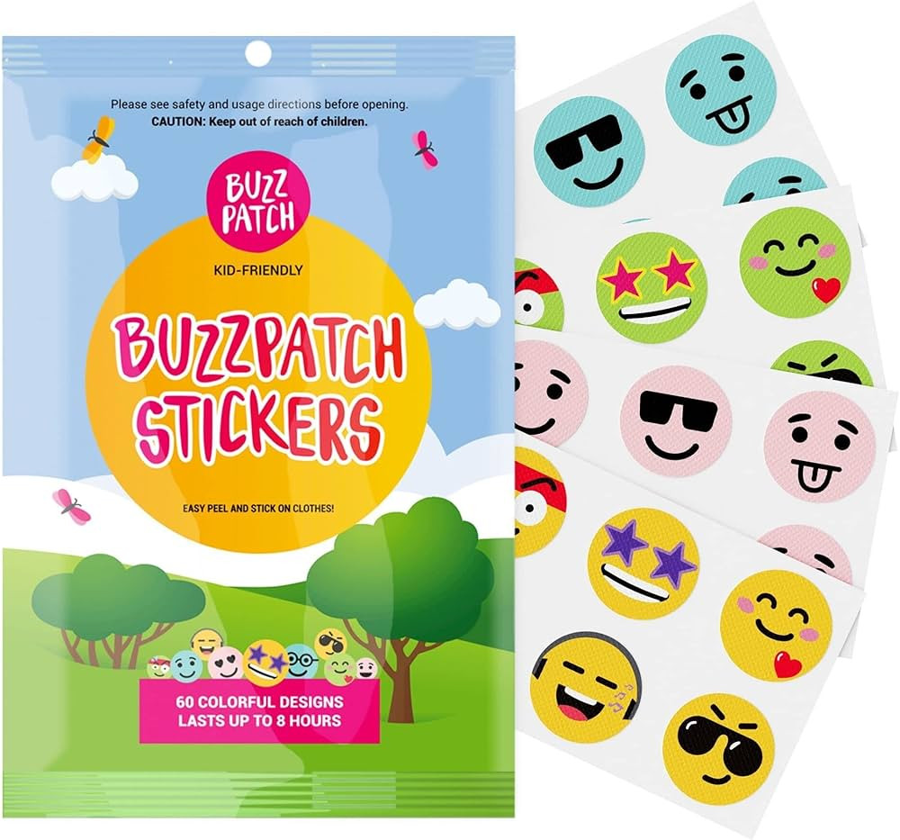 NATPAT Buzz Patch Stickers for Kids (60 Pack) - The Natural Patch - For Toddlers, Babies, Kids | Amazon (CA)
