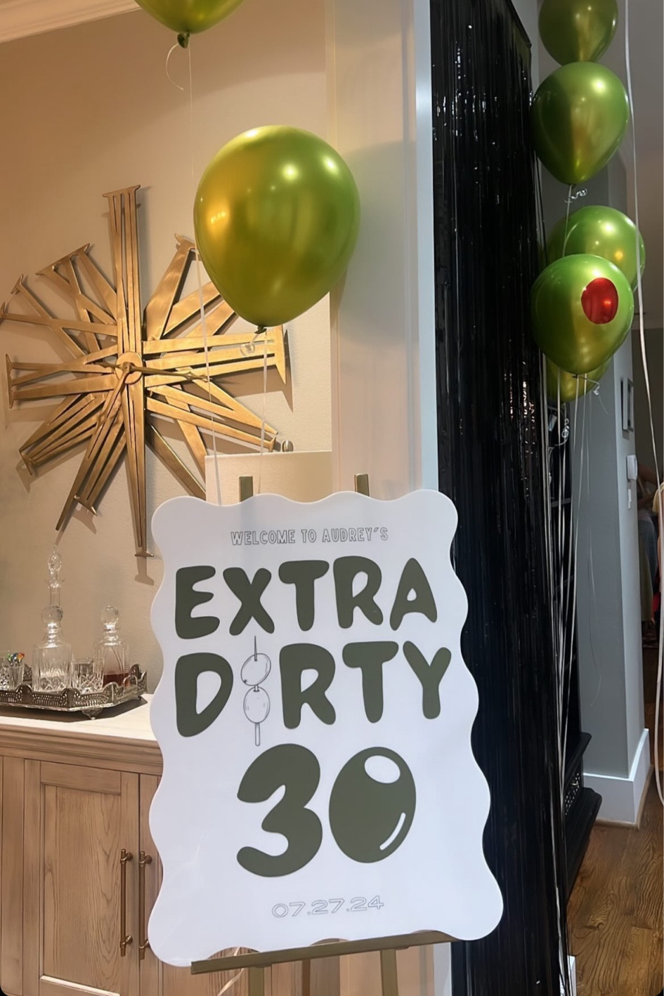 The welcome sign everyone needs for their upcoming birthday party or event! 🫒🍸

#LTKwedding #LTKfindsunder50