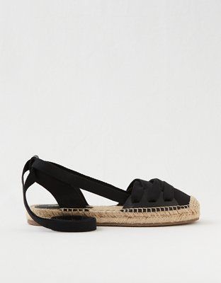 Aerie Lace Up Espadrille | American Eagle Outfitters (US & CA)