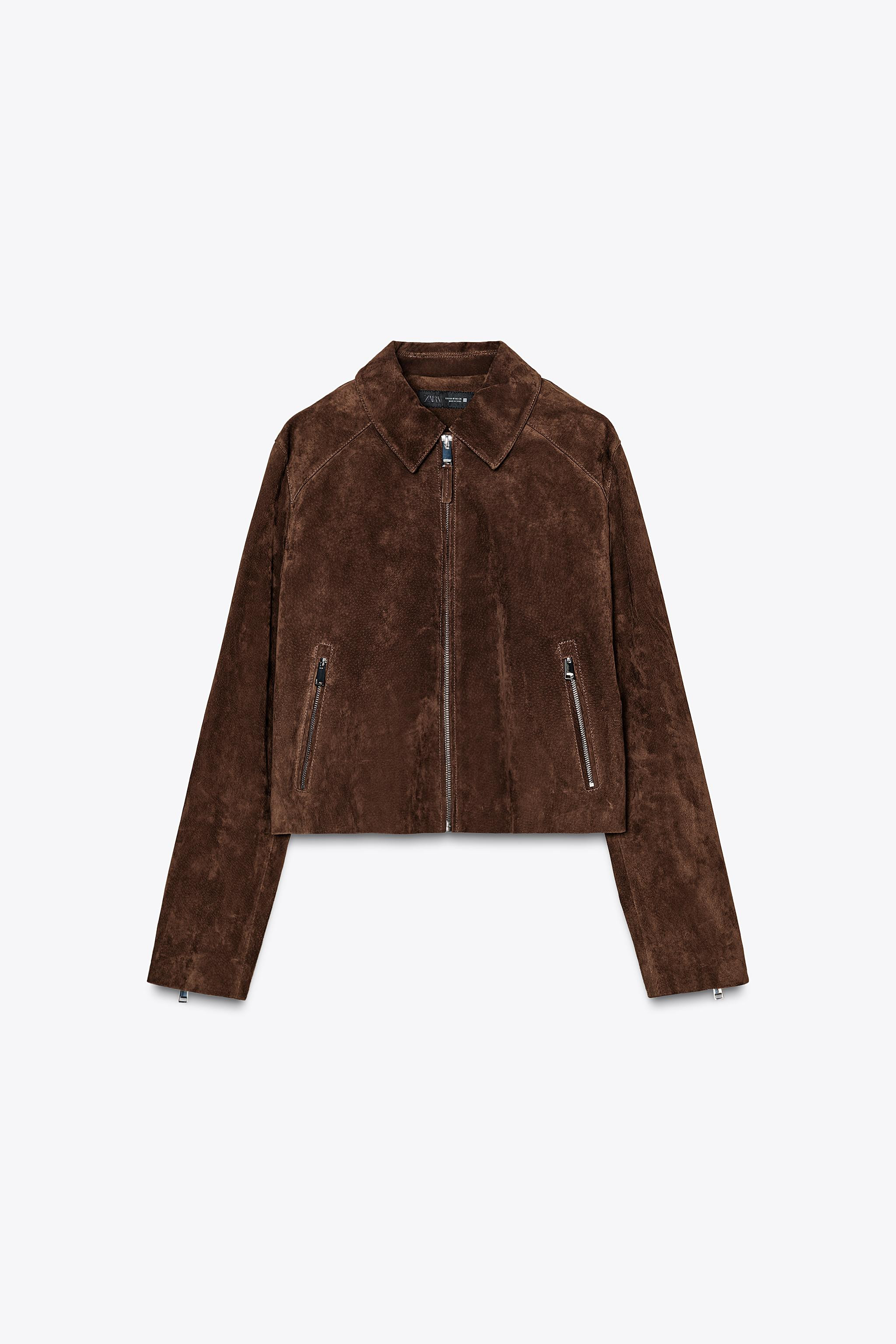 100% LEATHER JACKET | Zara US