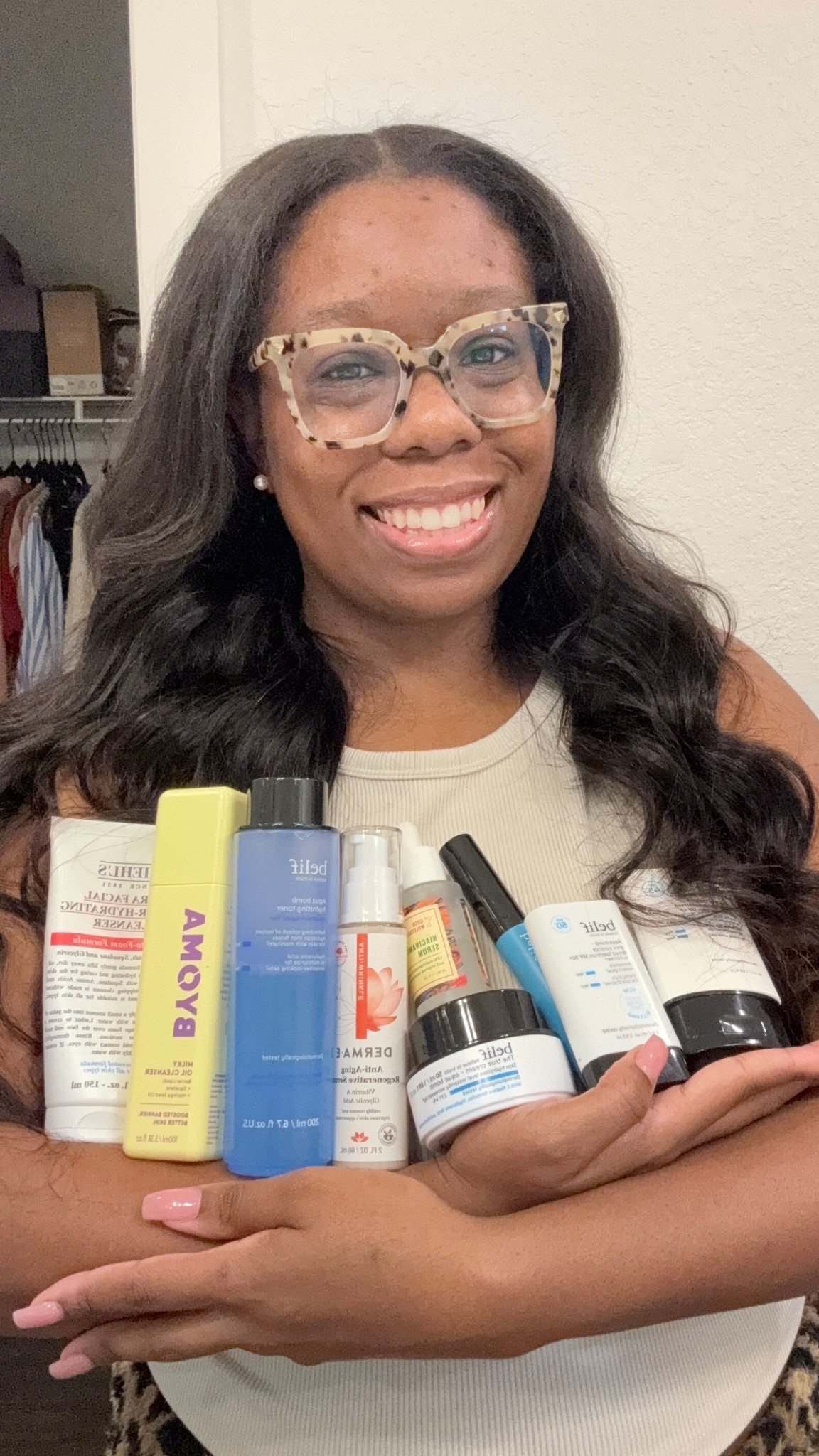 My morning skincare routine to help with hyperpigmentation and hydration. These products leave my skin so glowy and hydrated! They’re also helping so much with my hyperpigmentation! 🤍

#skincare #blackgirlskincare #skincareroutine #morningskincare #glowyskin 

#LTKBeauty