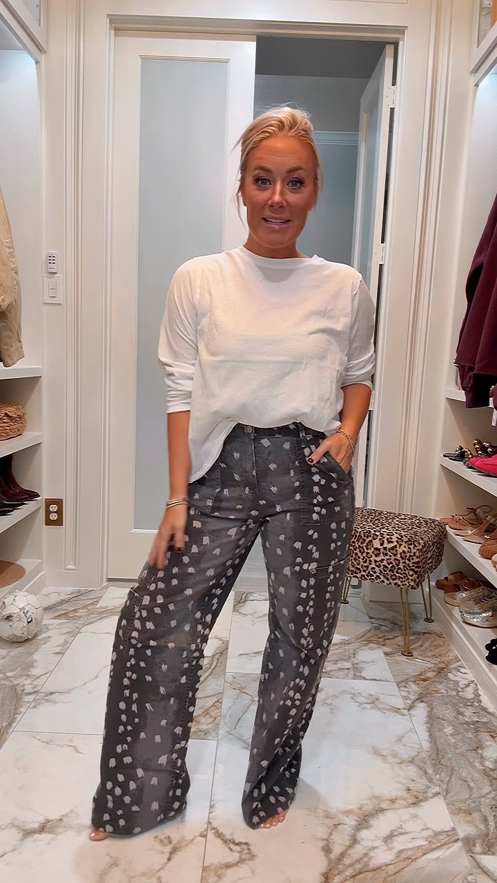 The best $16 cargo pants now in several new prints for fall , size medium