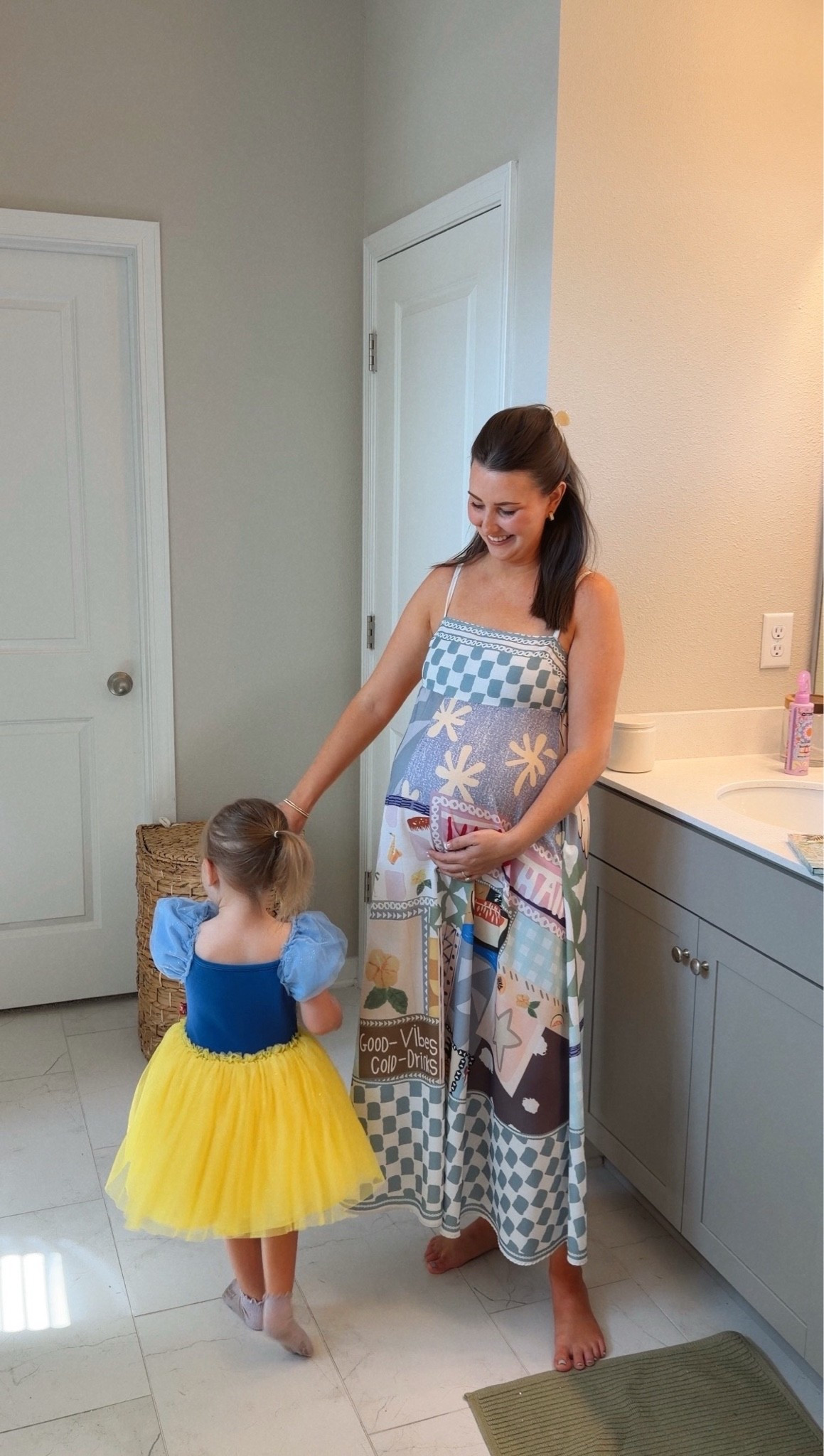 Mom & Toddler ootd bump friendly dress

#LTKmomlife #LTKgrwm #LTKKids