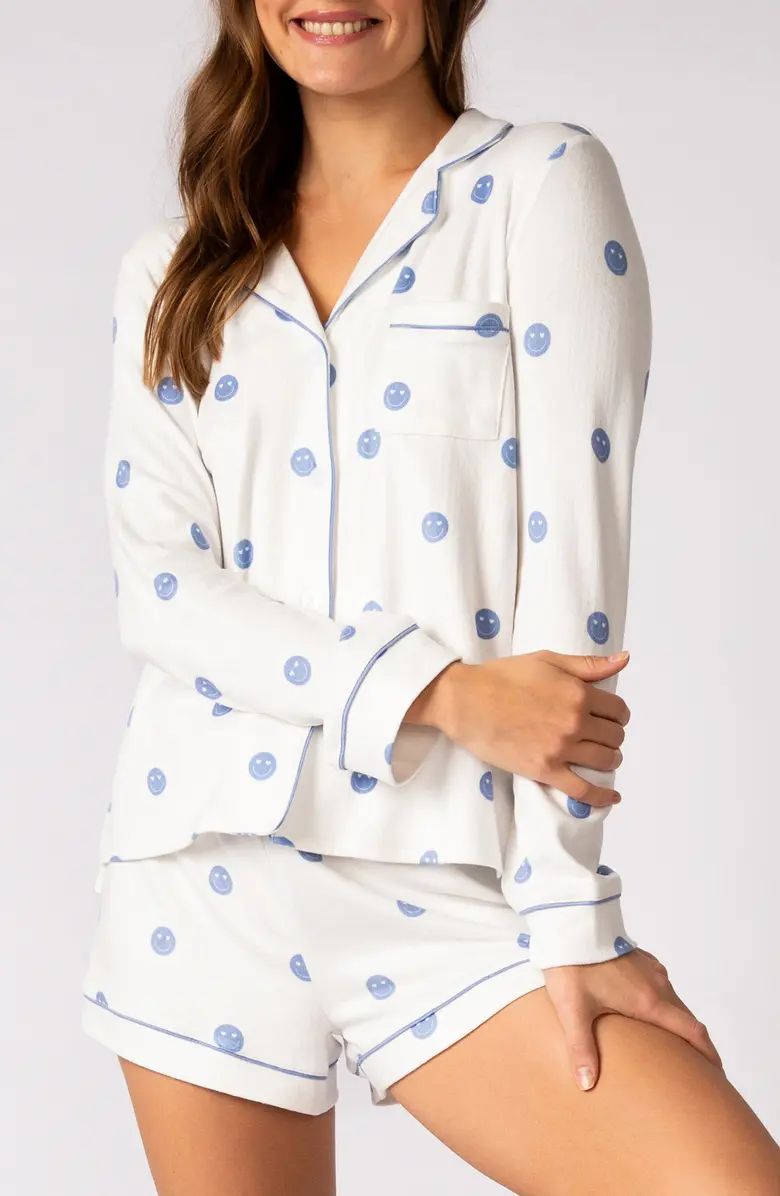 PJ Salvage Choose Happy Short Pajamas | Nordstrom | Nordstrom