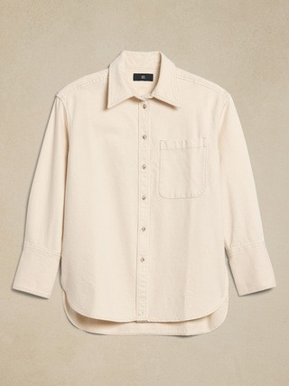 The Oversized Denim Shirt | Banana Republic (US)