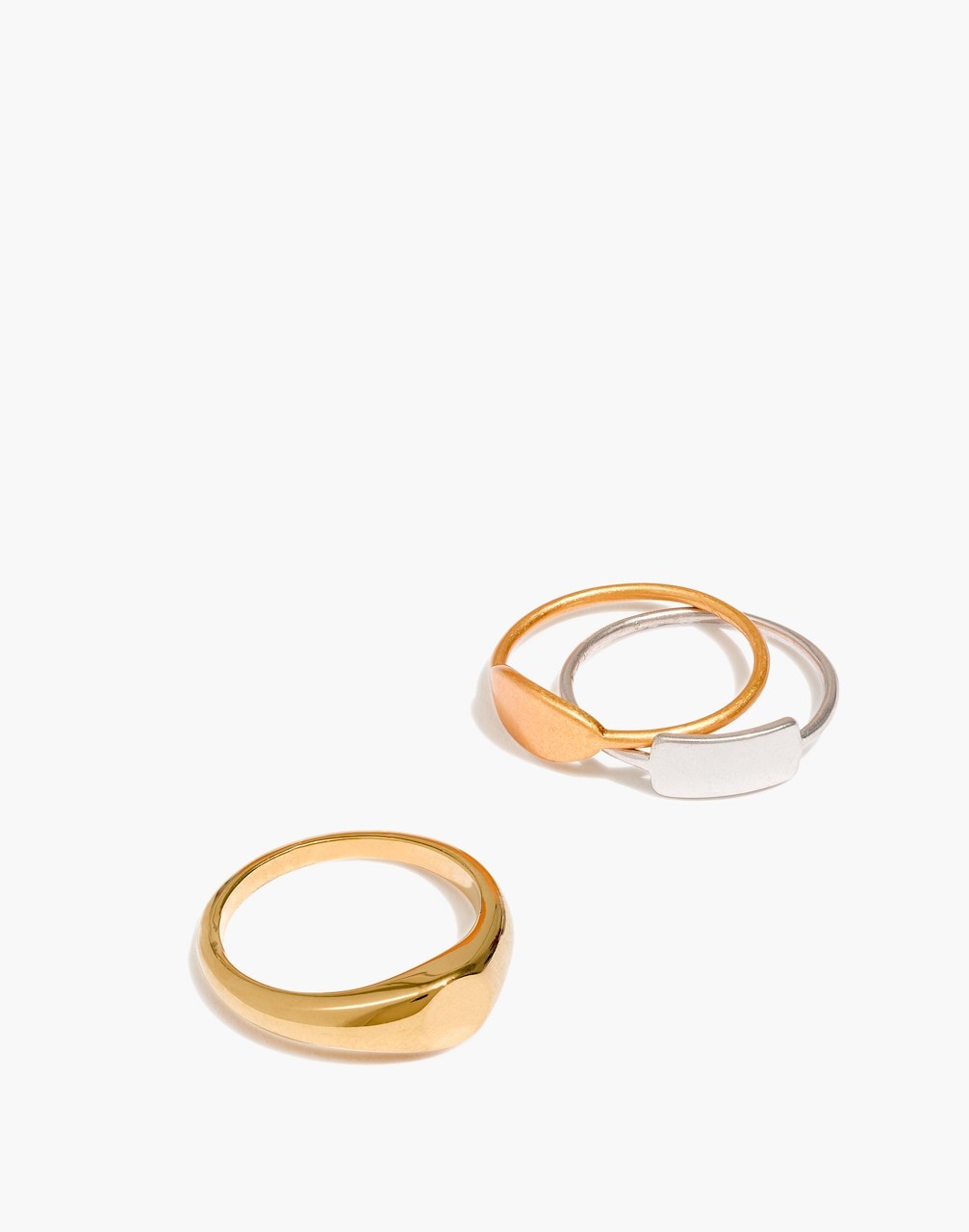Signet Ring Set | Madewell