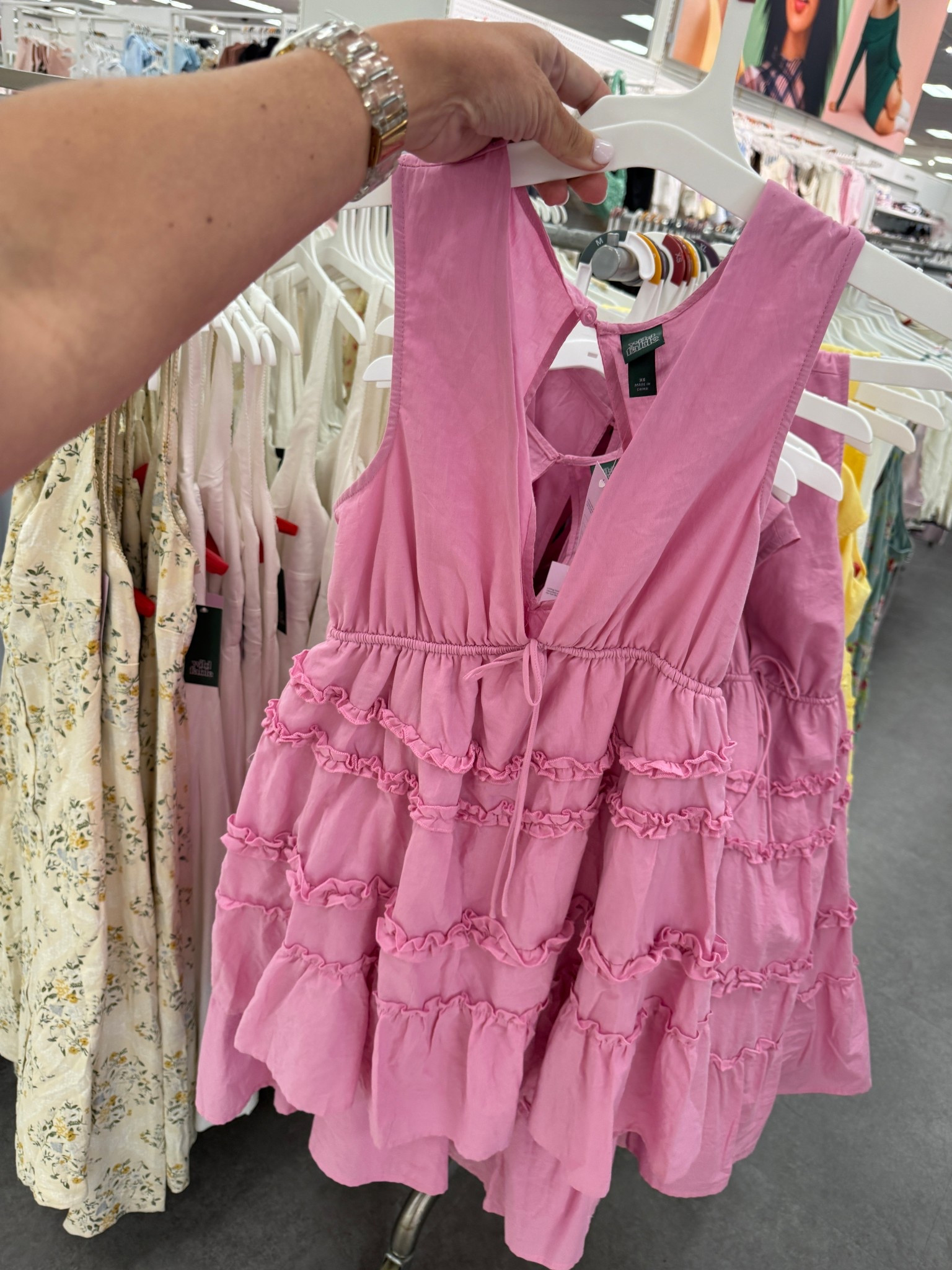 Oh my girls are going to love this babydoll dress. Totally looks like a designer brand they love. Tar-Jay for the win! 

#LTKmomlife #LTKdayinmylife #LTKSeasonal