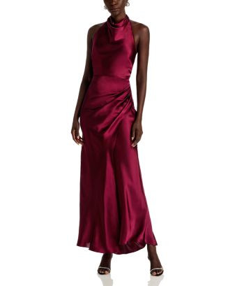Draped Halter Gown - Exclusive | Bloomingdale's (US)