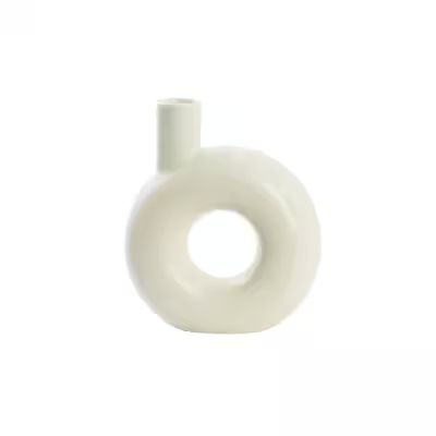 Origin 21  Cream Round Stem Vase | Lowe's