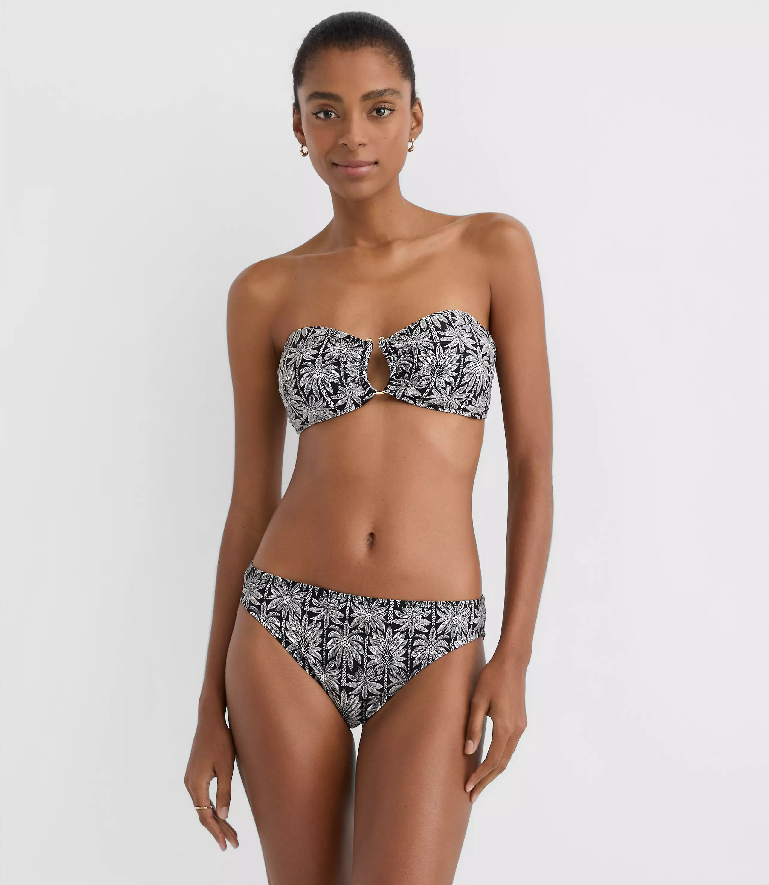 LOFT Beach Palm Classic Bikini Bottom | LOFT