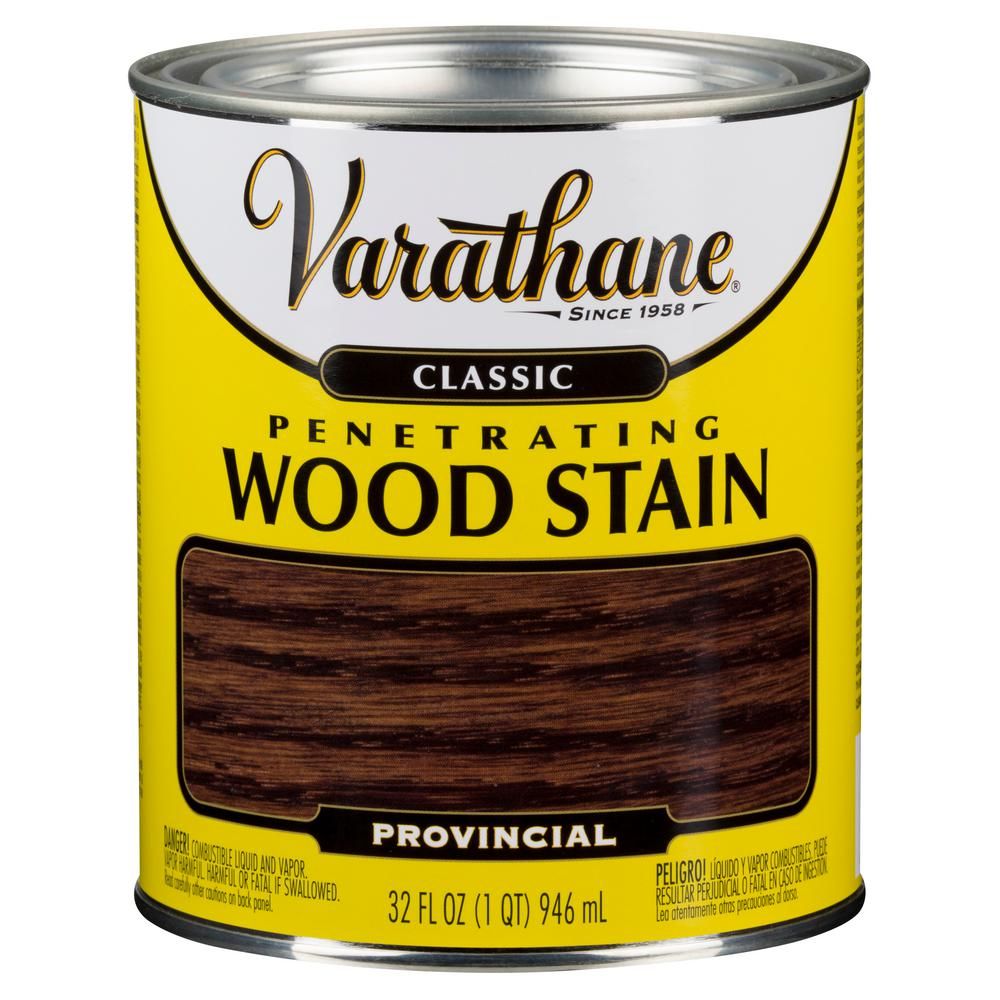 Varathane 1 qt. Provincial Classic Wood Interior Stain-339703 - The Home Depot | The Home Depot