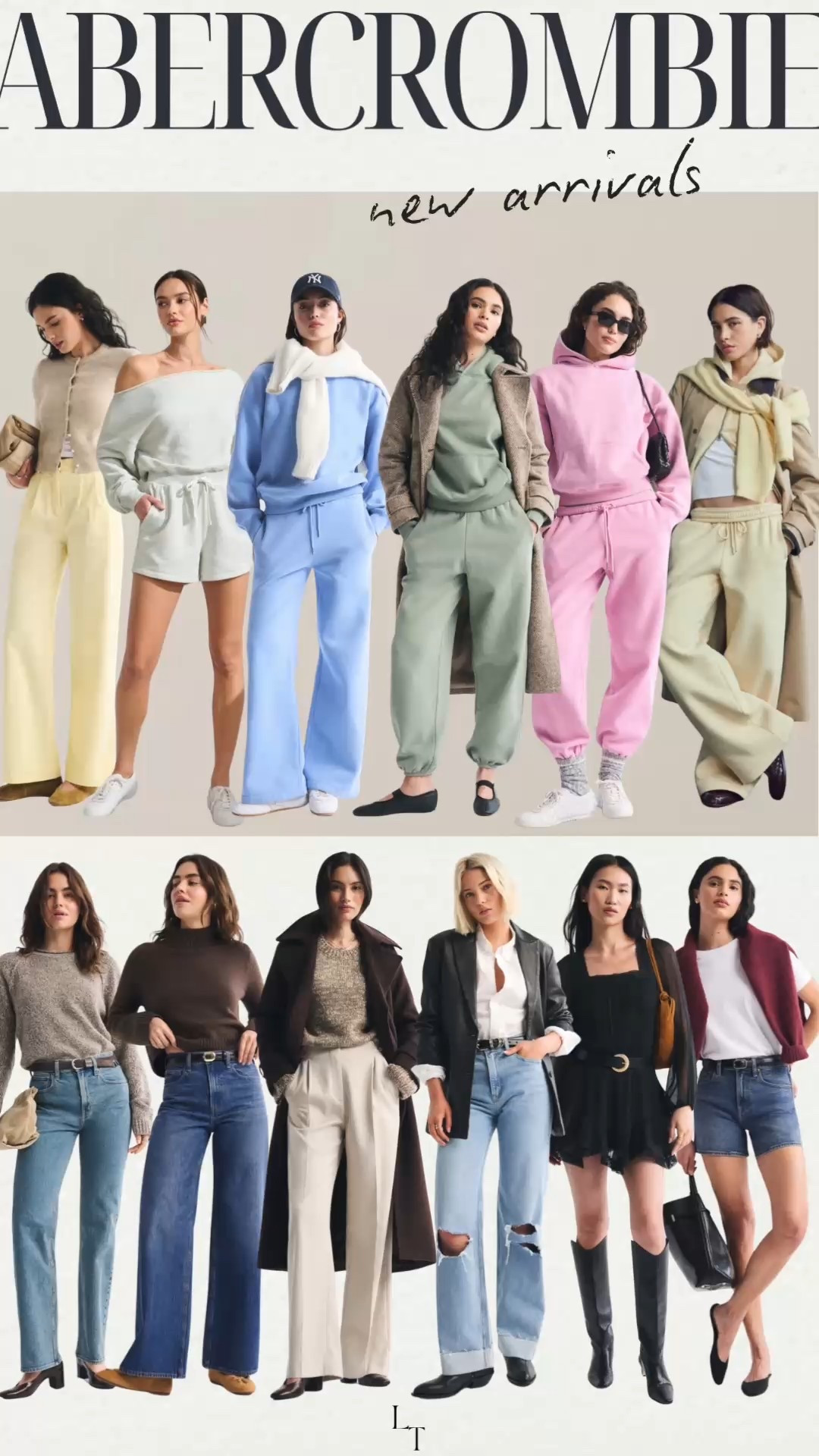 Abercrombie really understood the assignment 😮‍💨
These new arrivals are giving effortless, comfy, and put-together all at once. 🤍

#LTKgrwm #LTKU #LTKootd