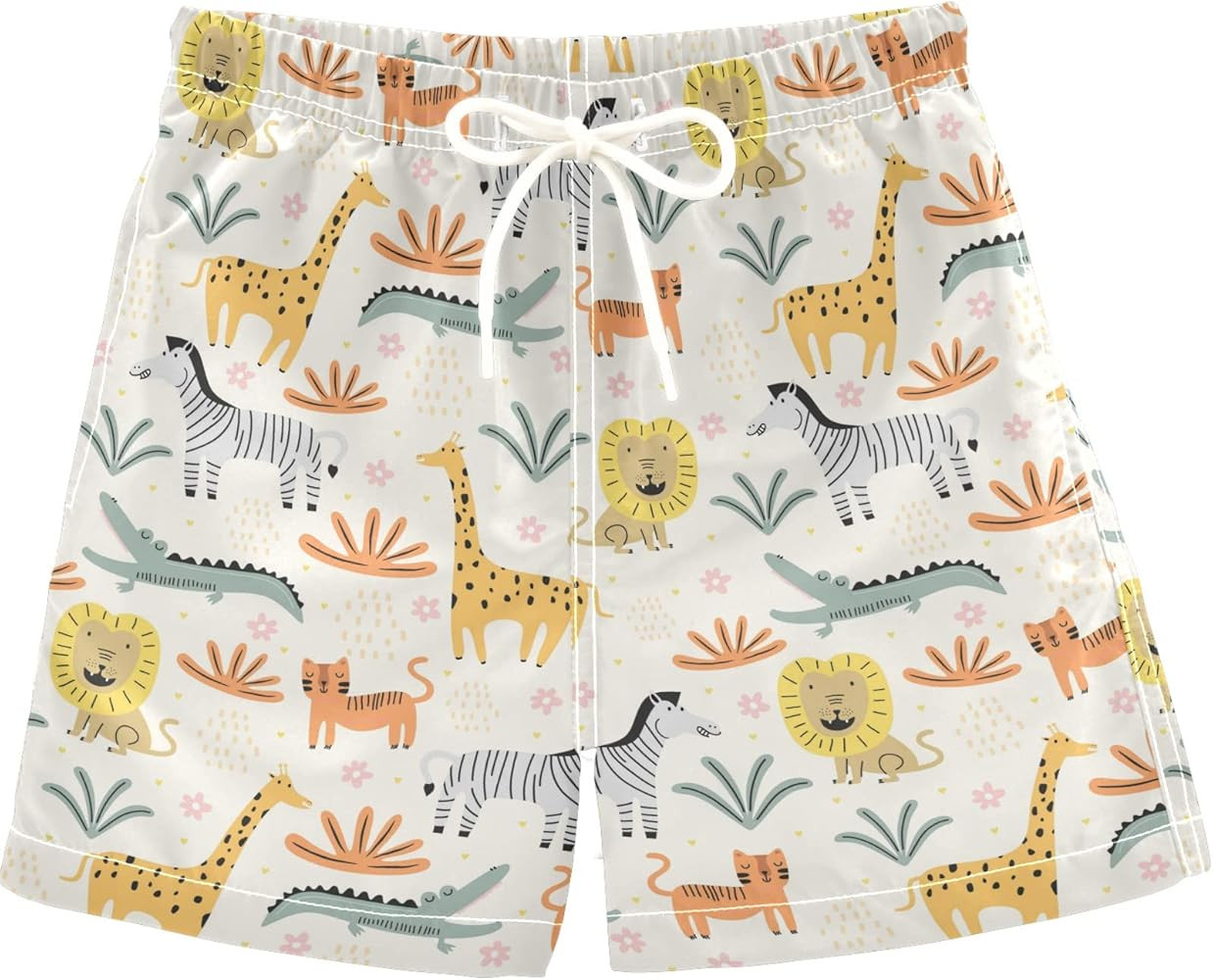 Boys Surfing Board Shorts Quick Dry Boys Swim Shorts s Swim Trunks Size from 2T to 14/16 | Amazon (US)