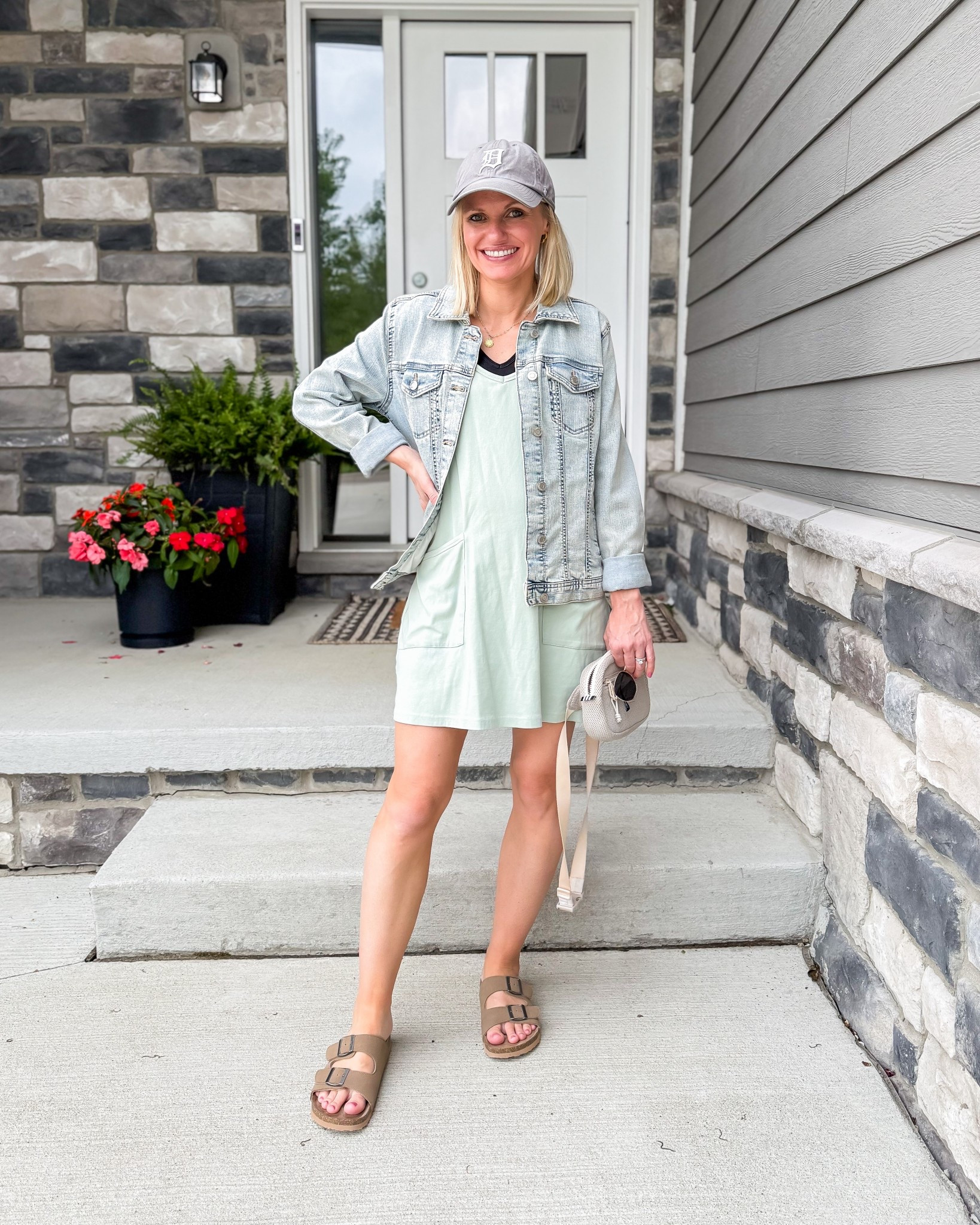 What I wore this week as a 40-year old mom of 2! Jumper- small || denim jacket- old, linked similar 

#LTKOver40 #LTKStyleTip #LTKSeasonal