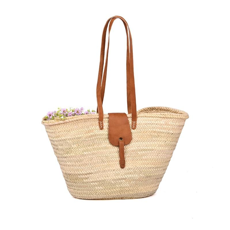 Fashionable Summer Beach Bag Tote - Versatile Straw Beach Bags For Women, Straw Bags Women Handba... | Amazon (US)