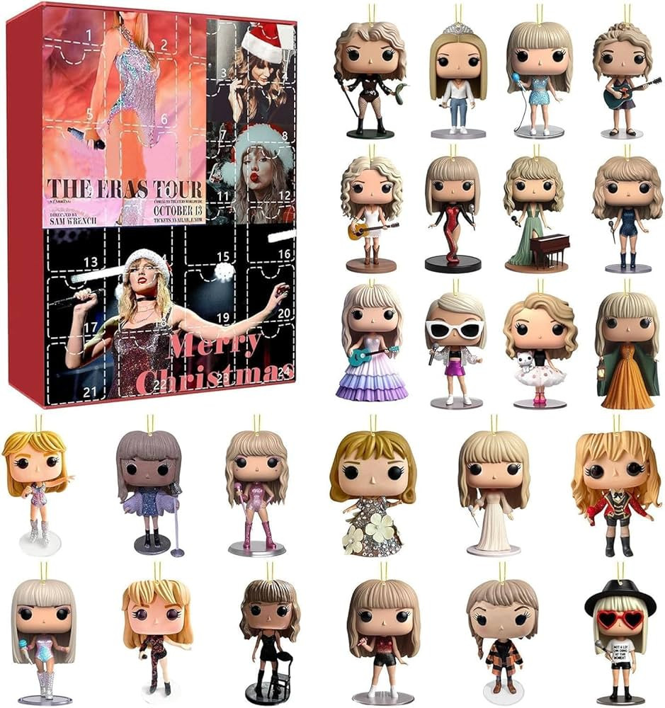 Music Lover Christmas Advent Calendar 2024, 24 Days Christmas Countdown Calendar Ornaments, Chris... | Amazon (US)