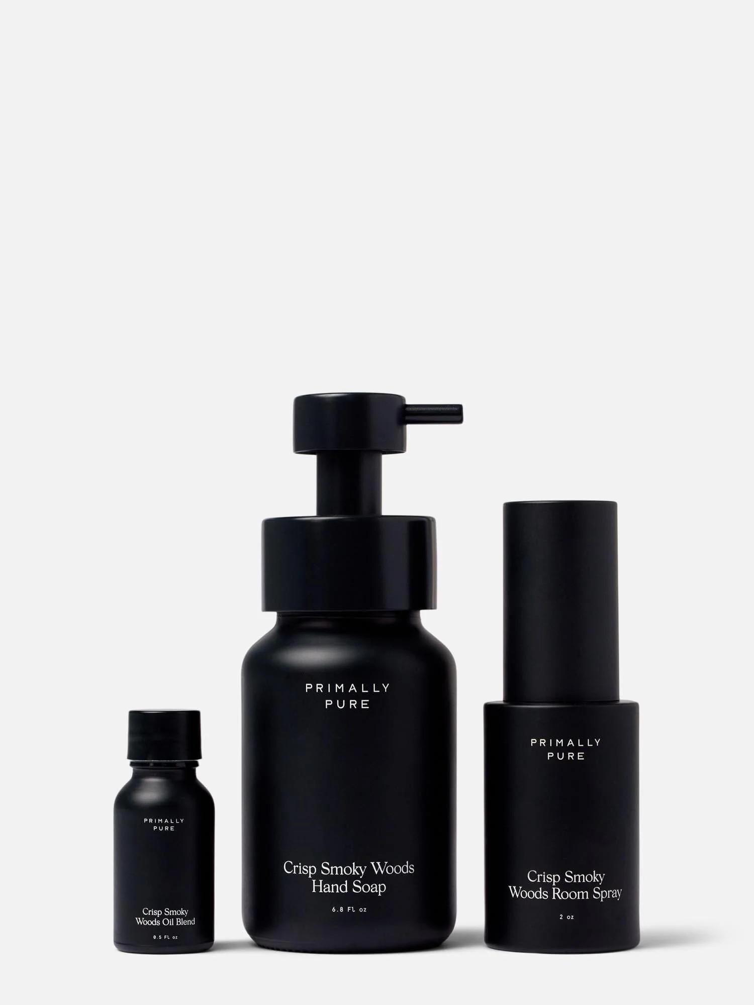 Crisp Smoky Woods Home Collection | Primally Pure