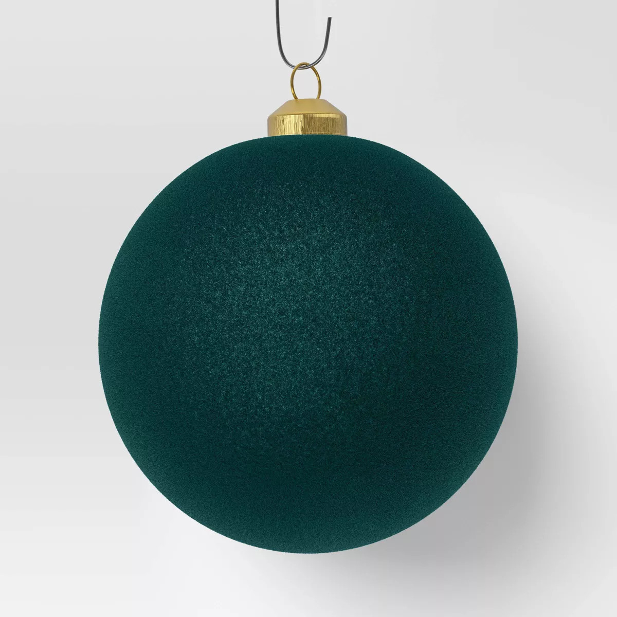 9ct 80mm Christmas Flocked Ball Ornament Set - Wondershop™ | Target