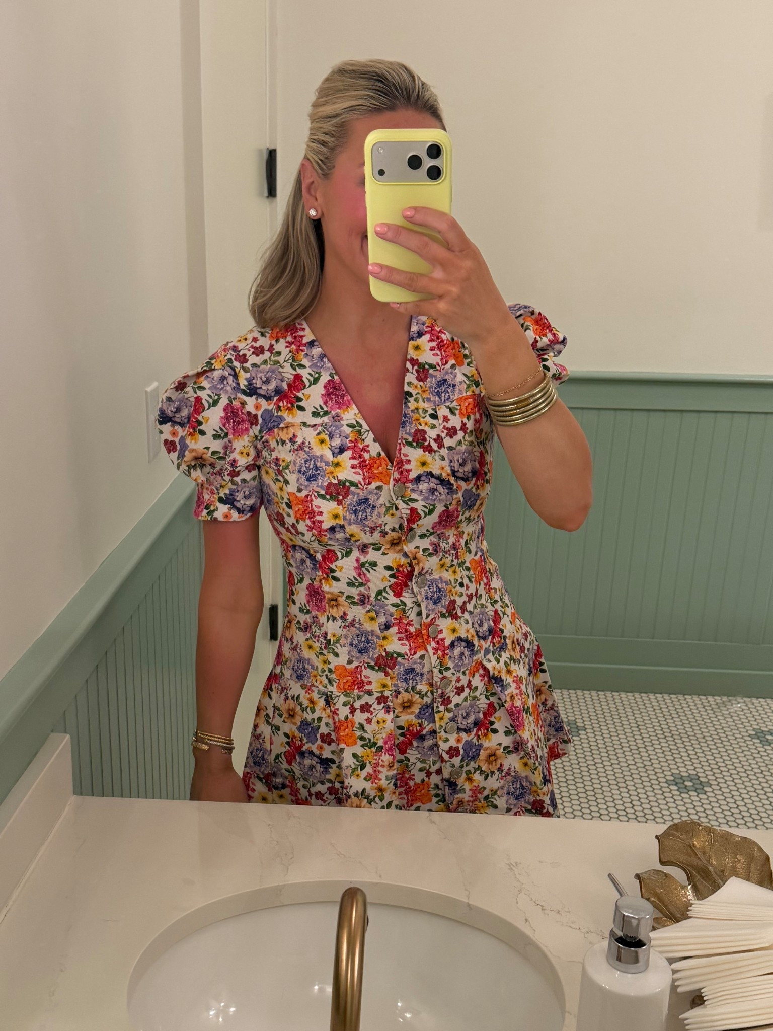 Such a fun dress for spring! It’s a lightweight denim material and runs a little small in my opinion. I’m in the small and could have done a medium probably! My discount code is bobbi10

#LTKmomlife #LTKPetite #LTKootd