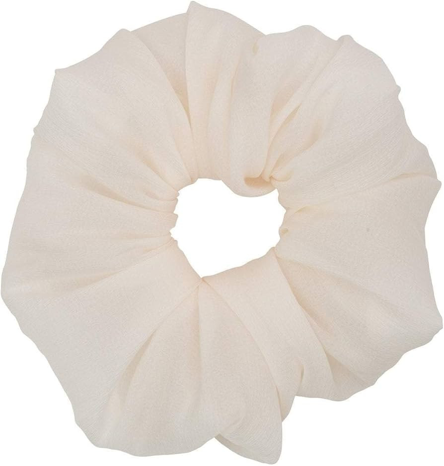 Kitsch Chiffon Dinner Scrunchie | Elastic Ties for Thick Hair | No Damage Elastics | Hair Band | ... | Amazon (US)