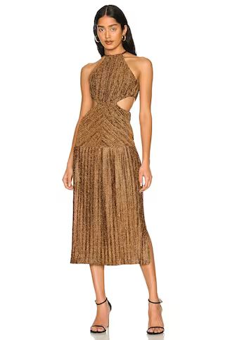 Odette Dress in Copper | Revolve Clothing (Global)