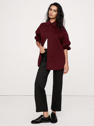 Straight Everywhere Ponte Ankle Pant | Banana Republic (US)