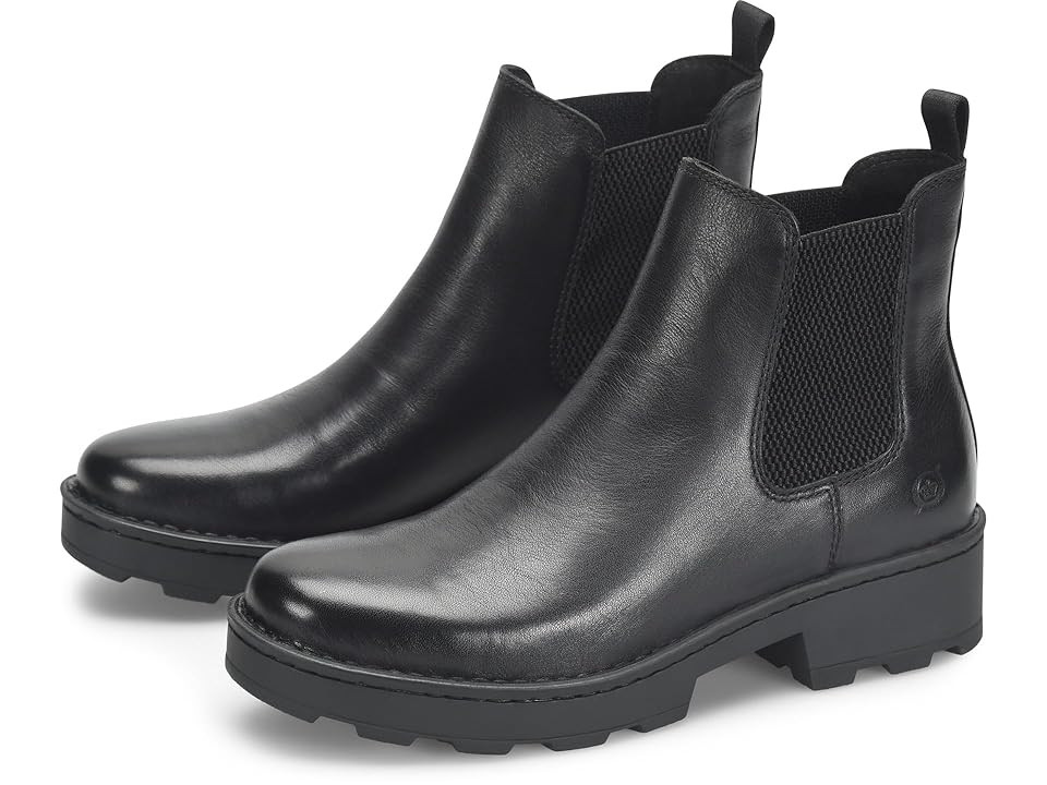 Born Verona Women's Lace-up Boots Black : 8 M (B), Leather | Zappos