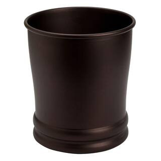 interDesign Olivia Waste Can in Bronze 26581 - The Home Depot | The Home Depot