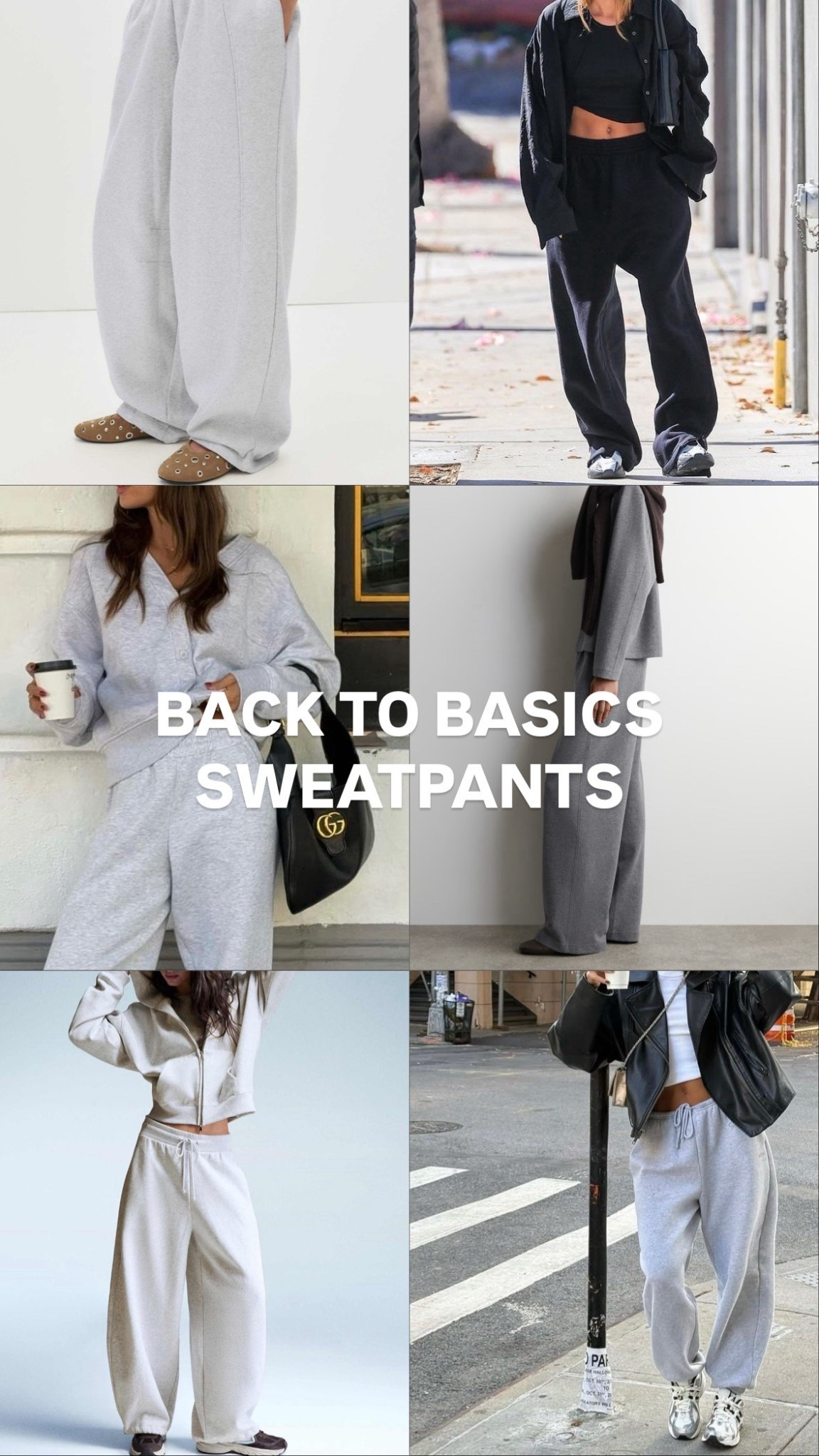 Grey joggers 
Black joggers 
Grey sweatpants 
Black sweatpants 
Barrel leg sweatpants 
Casual trousers 

#LTKstyletip #LTKwinter #LTKuk