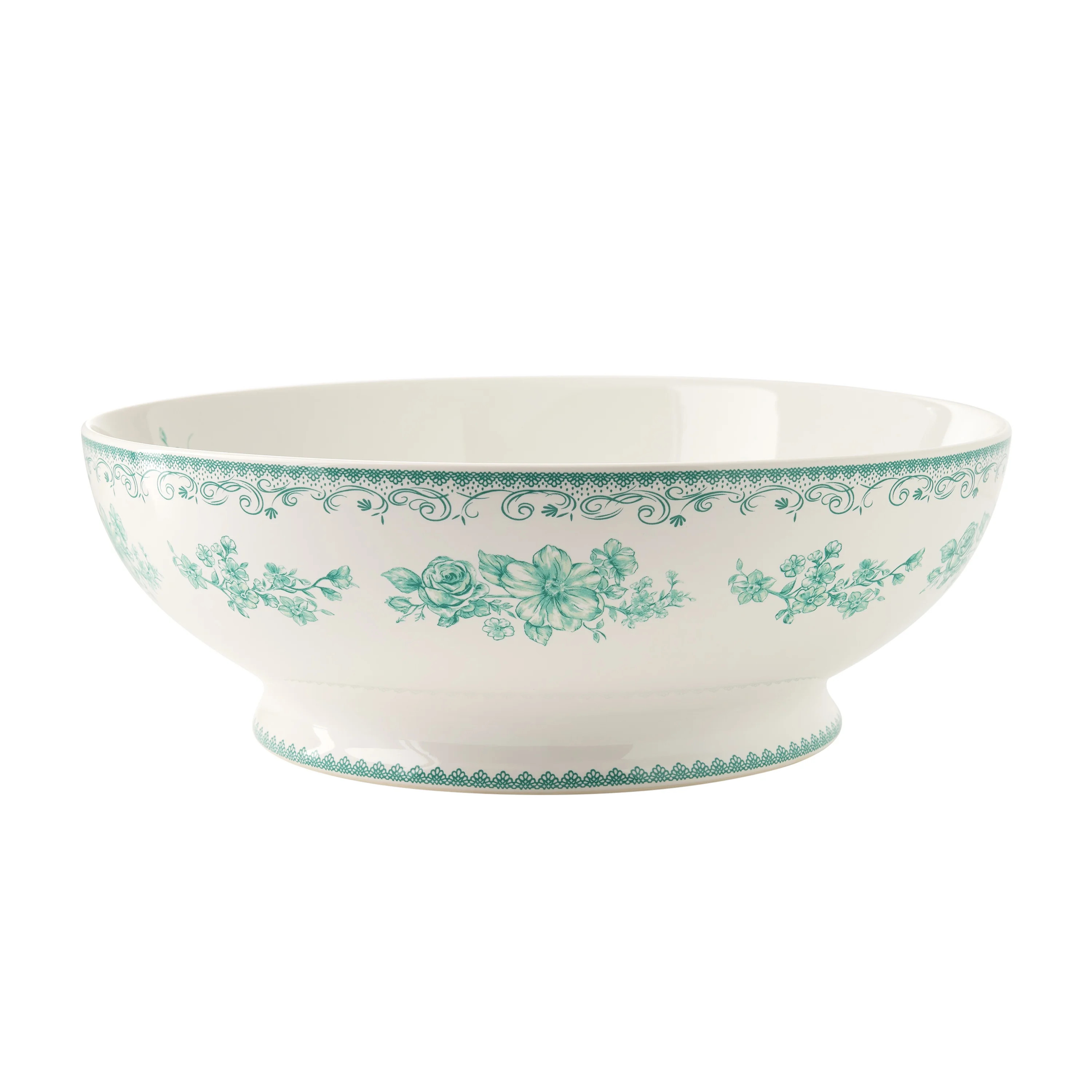 The Pioneer Woman Agatha Stoneware 11-inch Serving Bowl, Green | Walmart (US)