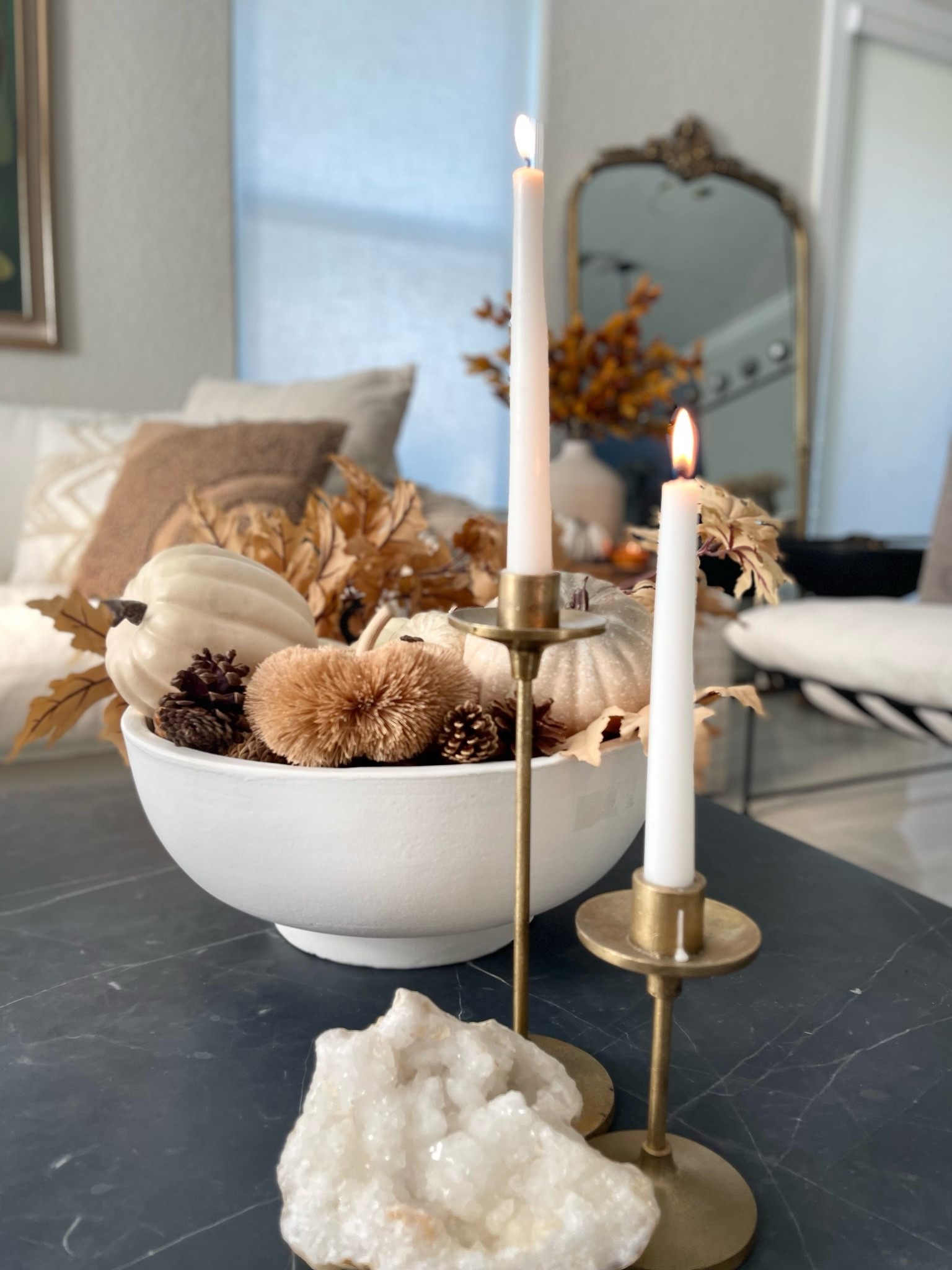 Oversized bowls are great for seasonal decor!  them up with beautiful autumn accessories!

#LTKhome #LTKSeasonal #LTKSale