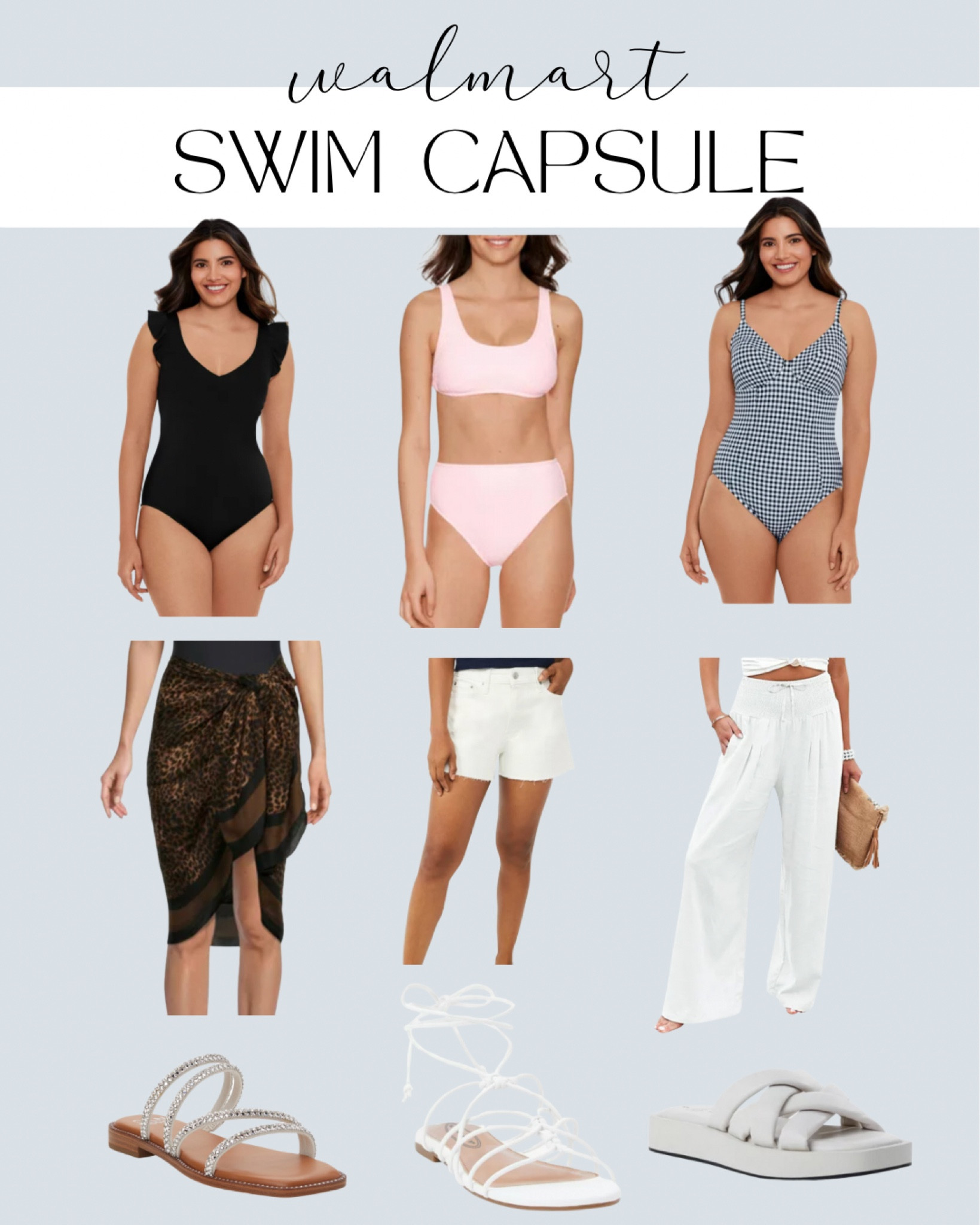 Found this summer’s swim capsule all on #walmart! @walmartfashion #walmartpartner 

#LTKswim #LTKSeasonal