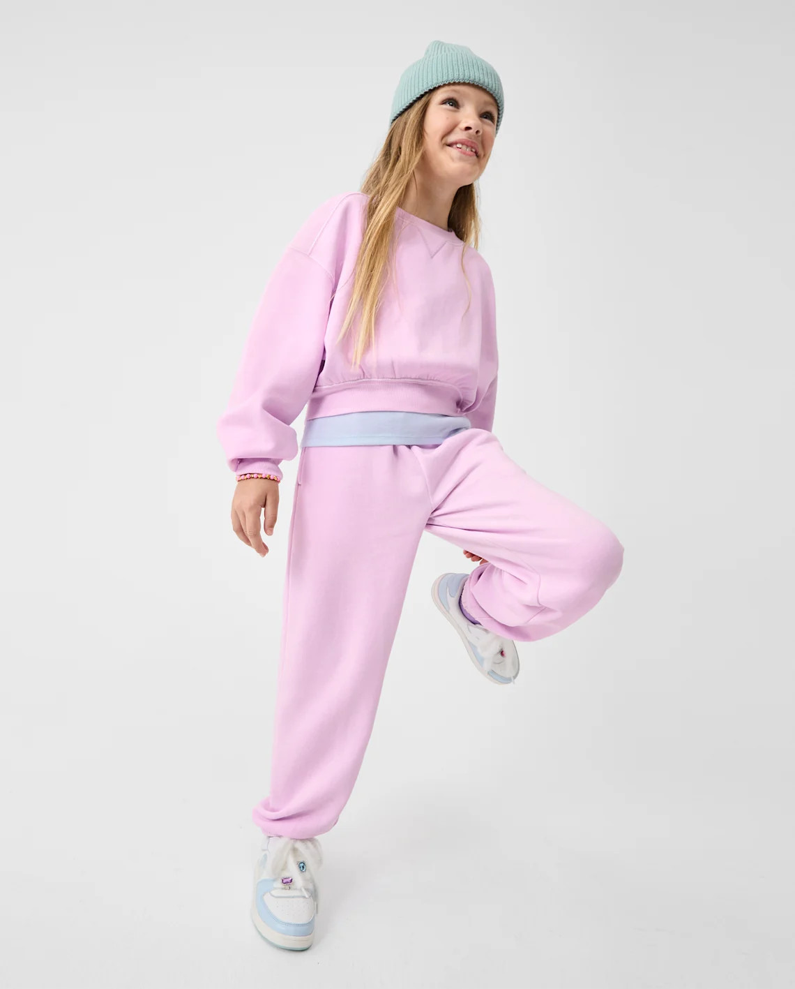 Kids Garment Dyed Premium Fleece Jogger Pants - purple | The Children's Place