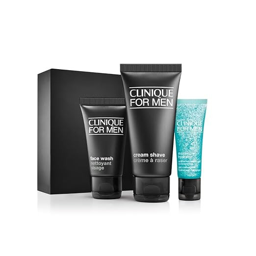 Clinique For Men Starter Kit Gift Set For Daily Intense Hydration | Face Wash, Cream Shave, Maxim... | Amazon (US)