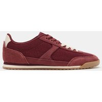 Zara - Combined Sneakers - Burgundy Red - 9 - Woman | Zara US