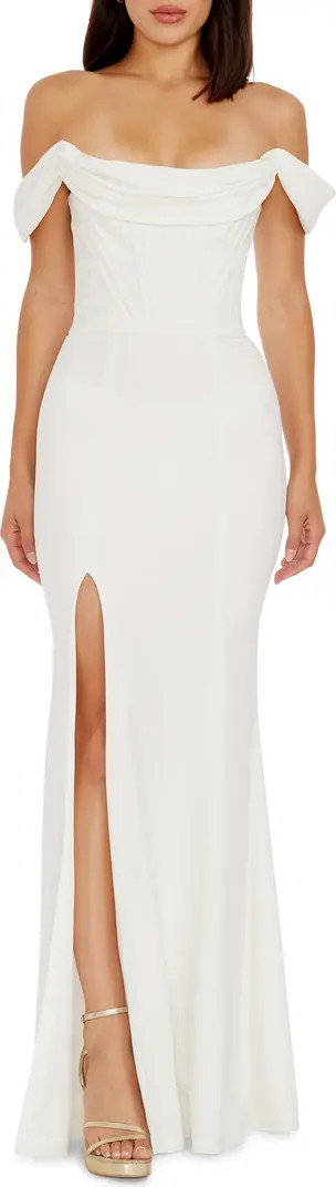 Dress the Population Melania Off the Shoulder Gown | Nordstrom | Nordstrom