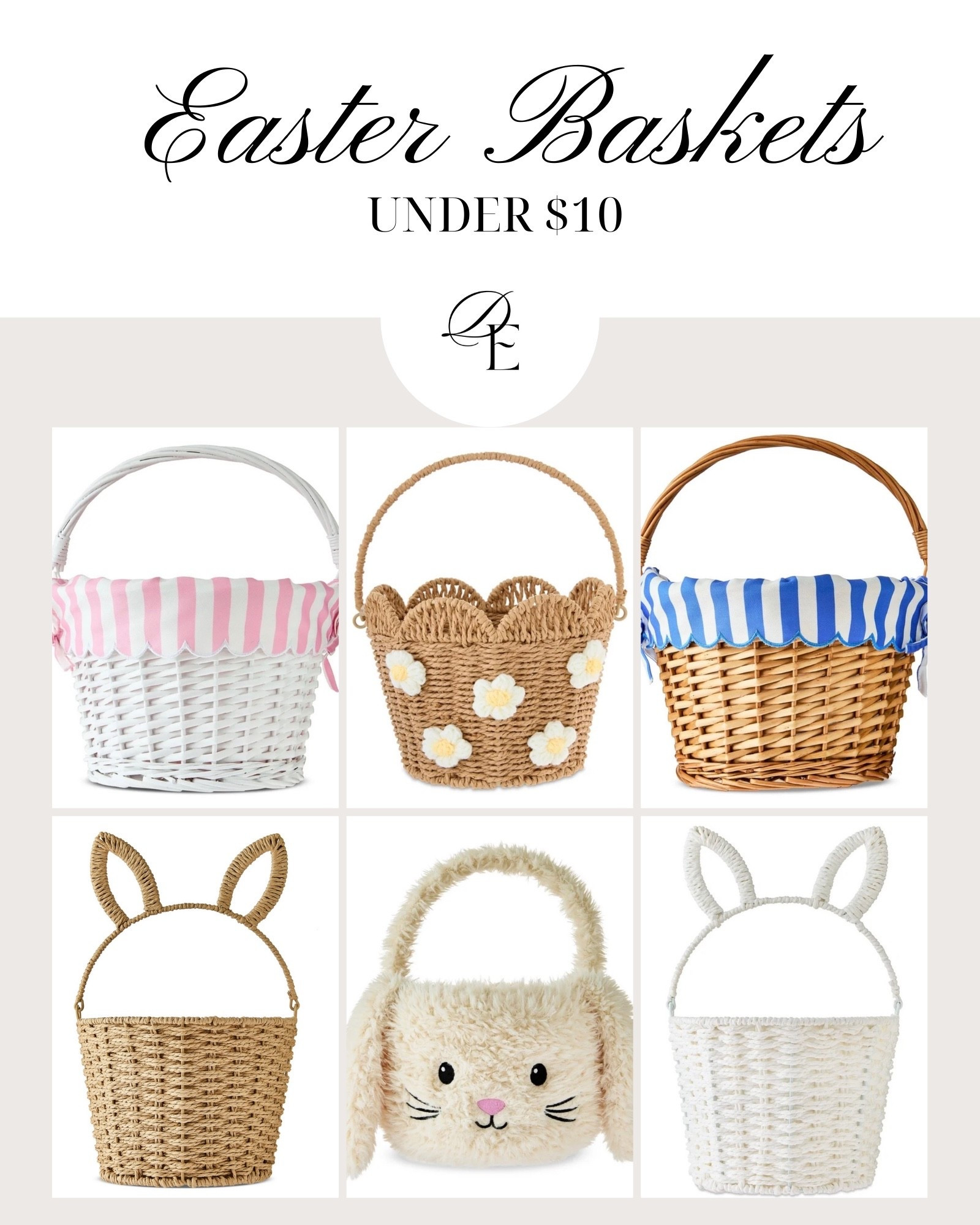  These Easter baskets from Walmart are so perfect and bound to sell out quick!! 🐰🌸
#easterbasket #kidseasterbasket #girlseasterbasket #boyeasterbasket

#LTKSpringSale #LTKKids #LTKSaleAlert