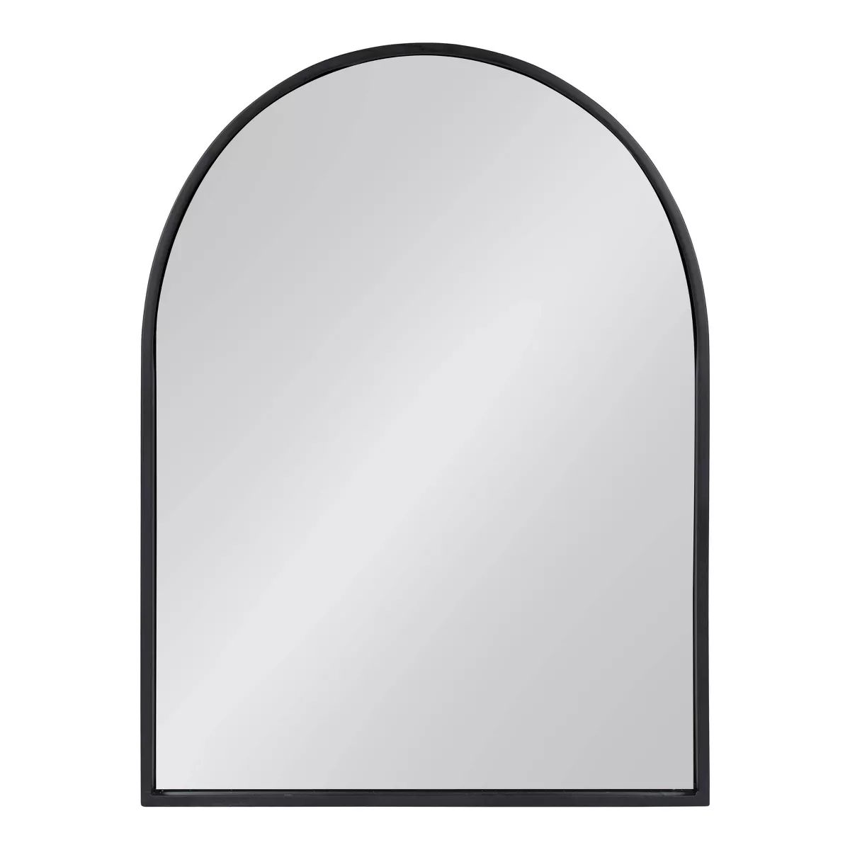 24" x 32" Valenti Framed Arch Mirror Black - Kate and Laurel | Target