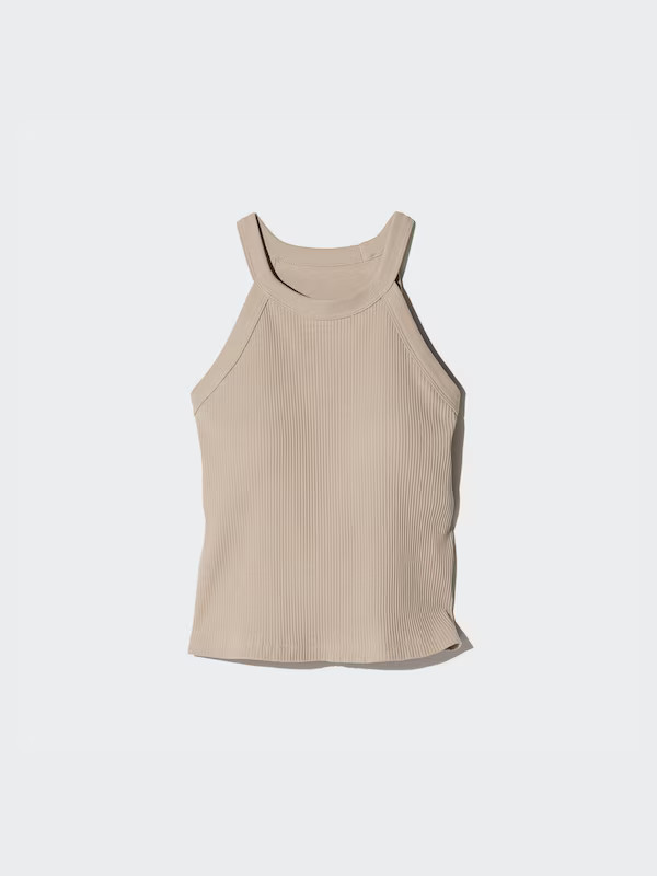 Halter Neck Sleeveless Bra Top | UNIQLO (UK)