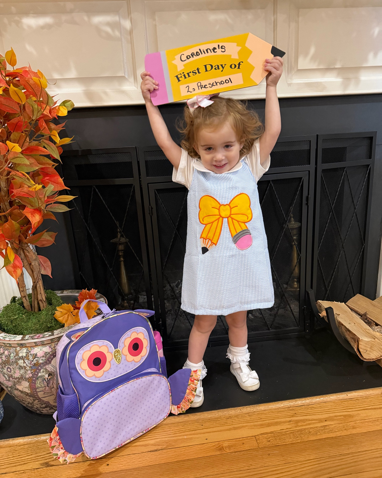 First Day of Preschool 🎀✏️💜

Caroline’s first day of preschool outfit is giving the sweetest back-to-school vibes! 🥹🎒💗 This adorable blue seersucker dress with the embroidered pencil bow is such a precious choice for her big day. ✏️🎀 Paired with her white bow shoes, ruffle socks, and the cutest purple backpack, she was ready to take on preschool in style! 💜📚

I linked everything you need to recreate this sweet first-day look! 🛍️✨

Back to school outfit, toddler girl outfit, first day of preschool outfit, girls seersucker dress, embroidered toddler dress, back to school dress, preschool outfit, toddler school outfit, girls bow shoes, ruffle socks, toddler backpack, back to school essentials, cute toddler clothes, Southern girl style, classic kids fashion. ✏️🎀🎒💜

#LTKKids #LTKBaby #LTKmomlife