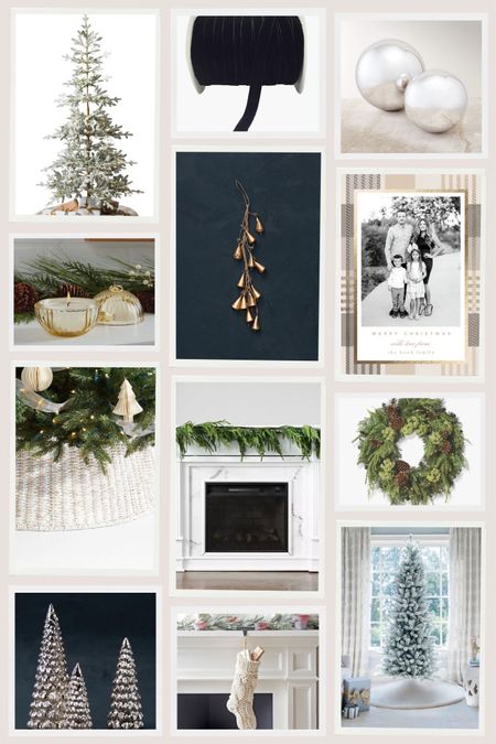 { this year i’m seeing a lot of rustic gold bells, velvet ribbon, and natural-looking pine garland trending in Christmas decor. tree collars have been around for a few years; however, it seems like this year they are more mainstream. chunky stockings, mercury glass, and ornament-shaped candles are a few of my favorite Christmas decor trends this year }

#LTKhome #LTKHoliday #LTKSeasonal