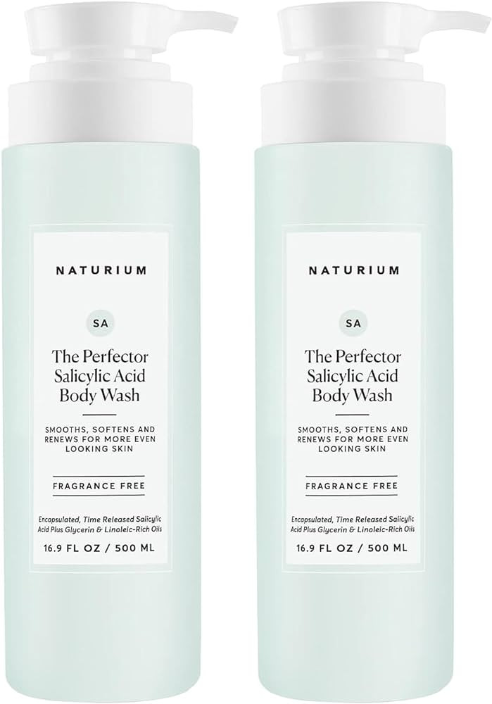 Naturium The Perfector Salicylic Acid Body Wash, Gentle & Smoothing Cleanser, The Perfect Duo | Amazon (US)