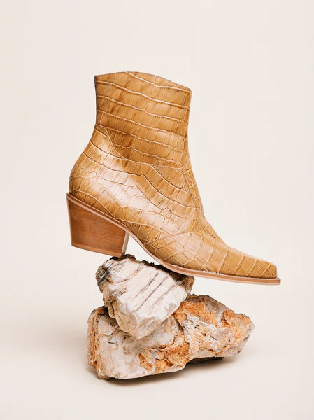 Lex Croc Embossed Boot | ABLE Clothing