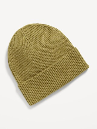 Rib-Knit Cuffed Beanie for Women | Old Navy (CA)