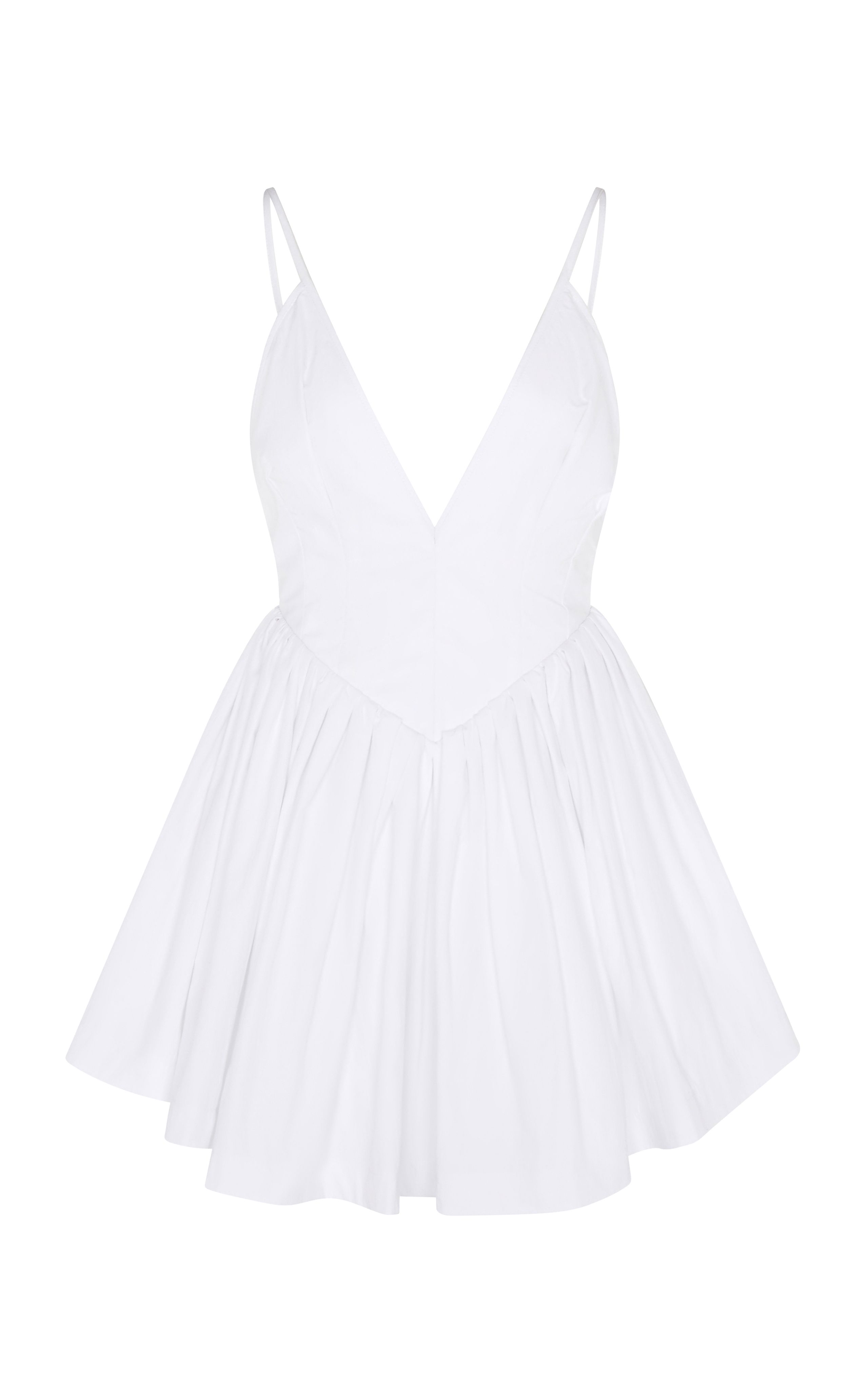 Paloma Cotton-Blend Mini Dress | Moda Operandi (Global)