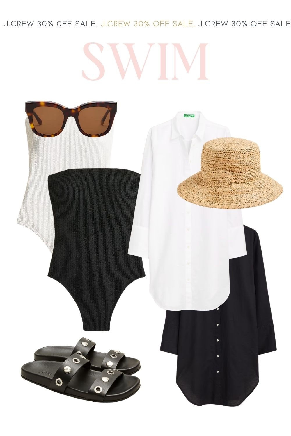 My absolute favorite swim staples from the @J.Crew 30% off sale! 

#LTKSeasonal #LTKSaleAlert #LTKOver40