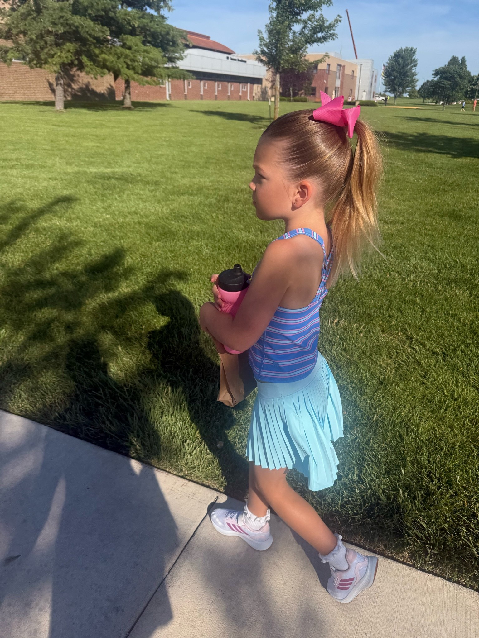 Madden’s cheer camp ootd and what I use on her hair!

#LTKKids