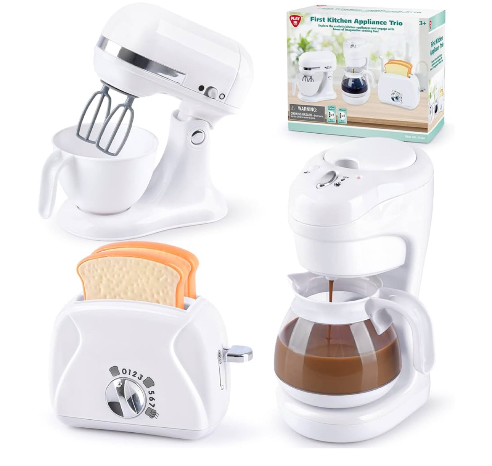 10% off 🎉

Kitchen Appliances Toys, Kids Play Kitchen Accessories Set, Pretend Kitchen Toys for Kids Ages 4-8, Coffee Maker, Mixer, Toaster with Realistic Lights & Sounds, Gift for Girls Ages 3+

#LTKGiftGuide #LTKSaleAlert #LTKKids